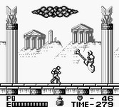 une photo d'Ã©cran de Castlevania 2 - Belmont s Revenge sur Nintendo Game Boy